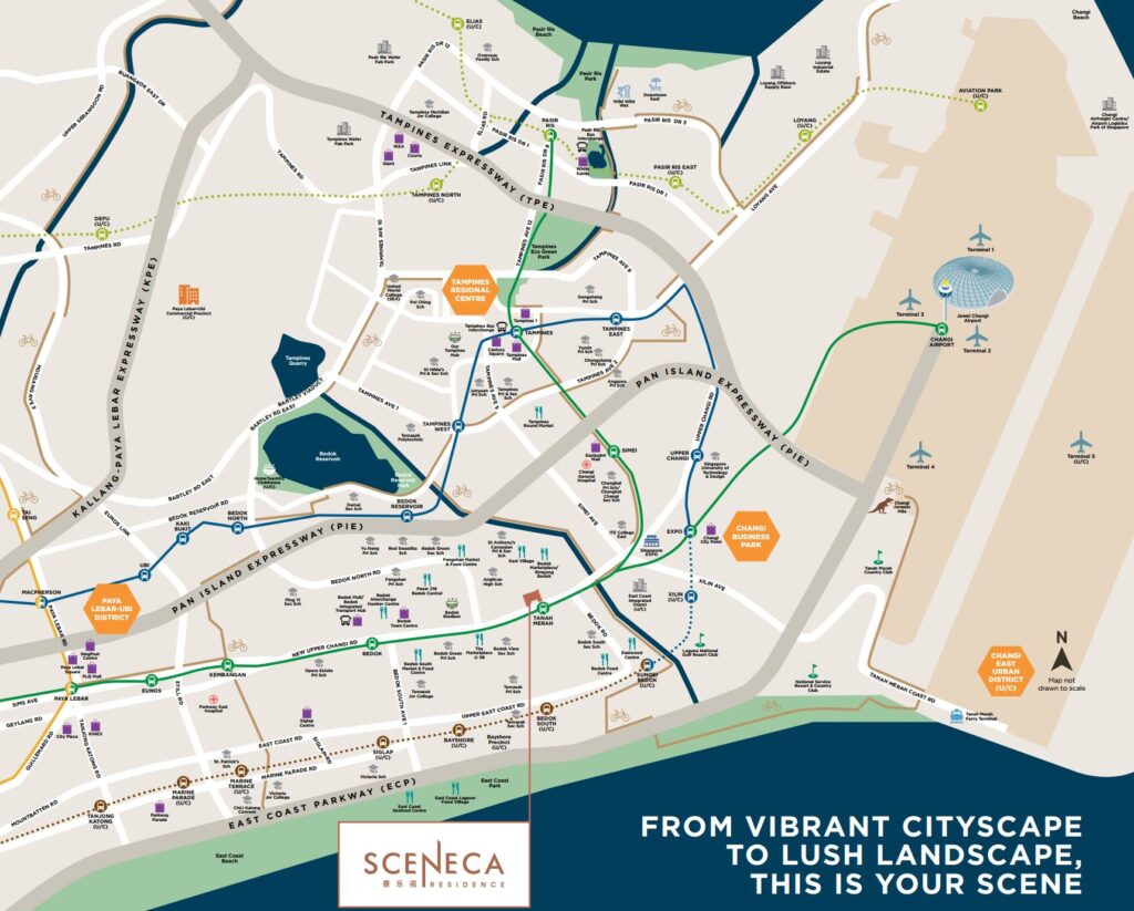 Sceneca Residence Location Map
