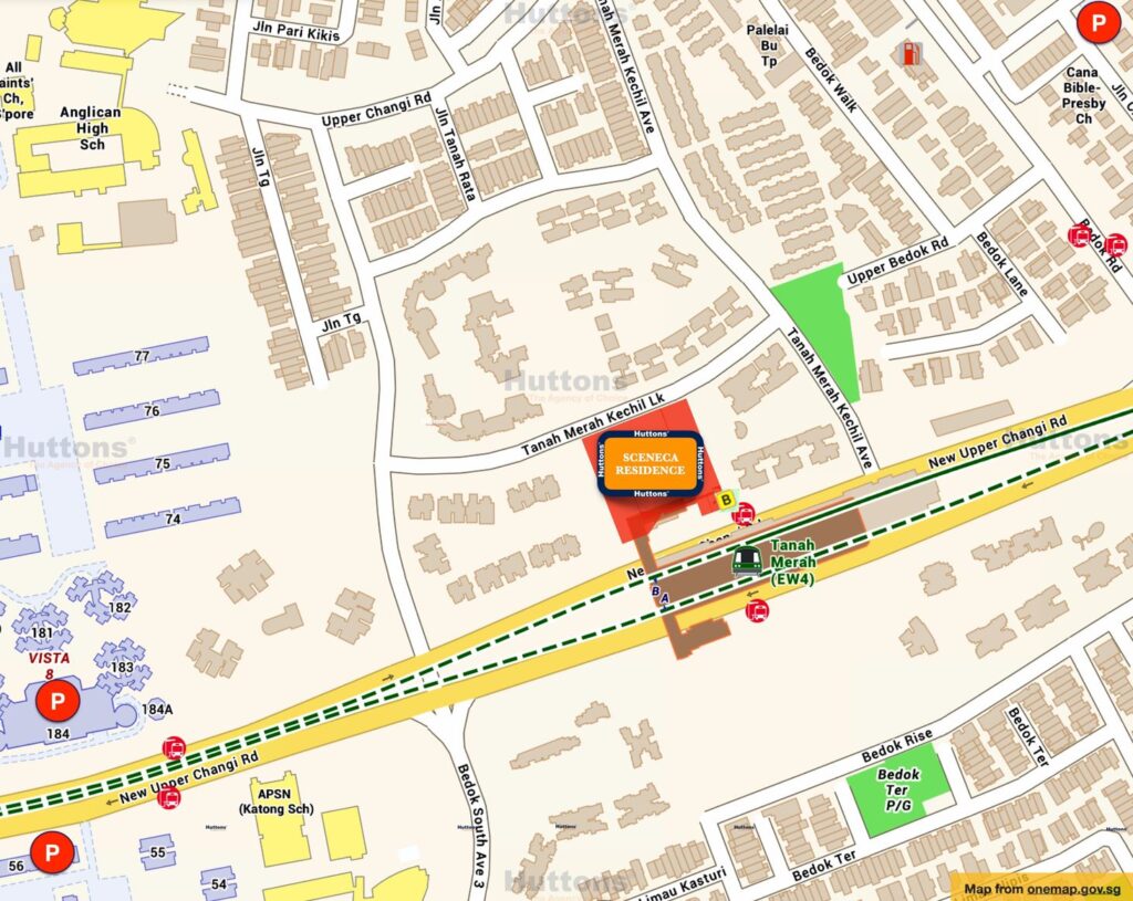 Sceneca Residence Showflat location Tanah Merah Kechil Link