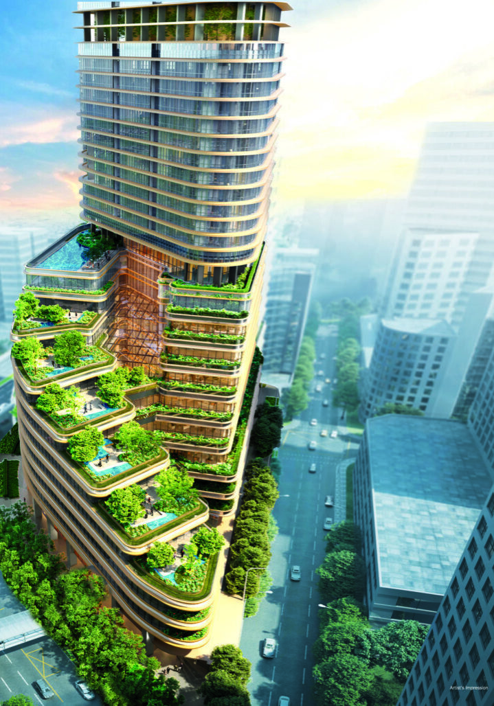 Newport Residences Facade