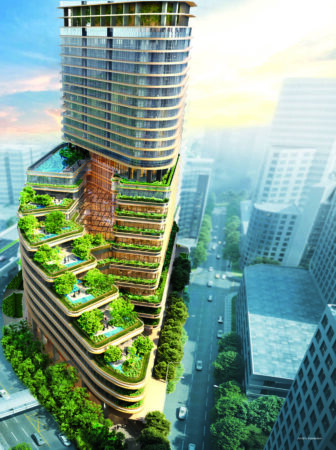 Newport Residences Facade